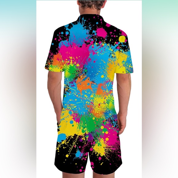 🎉 HOST PICK 🎉 Neon Romper - Picture 3 of 5